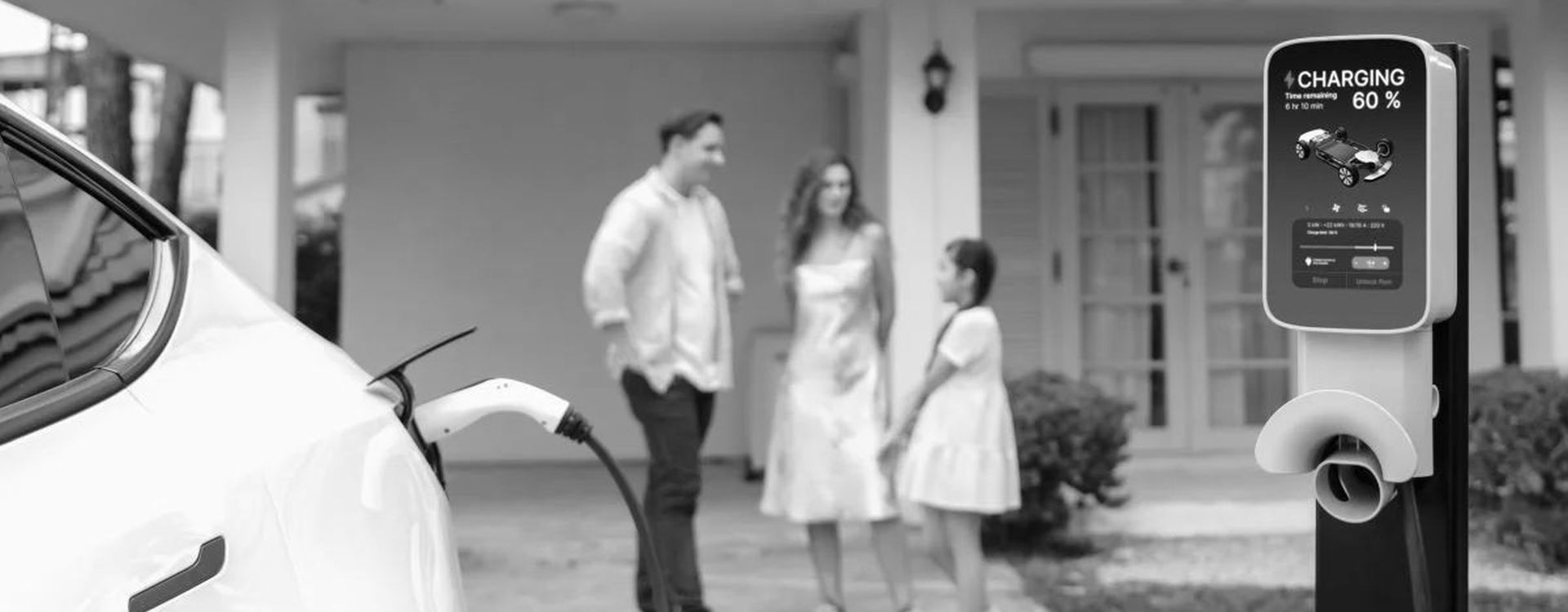 Przydomowe stacje ładowania samochodów elektrycznych